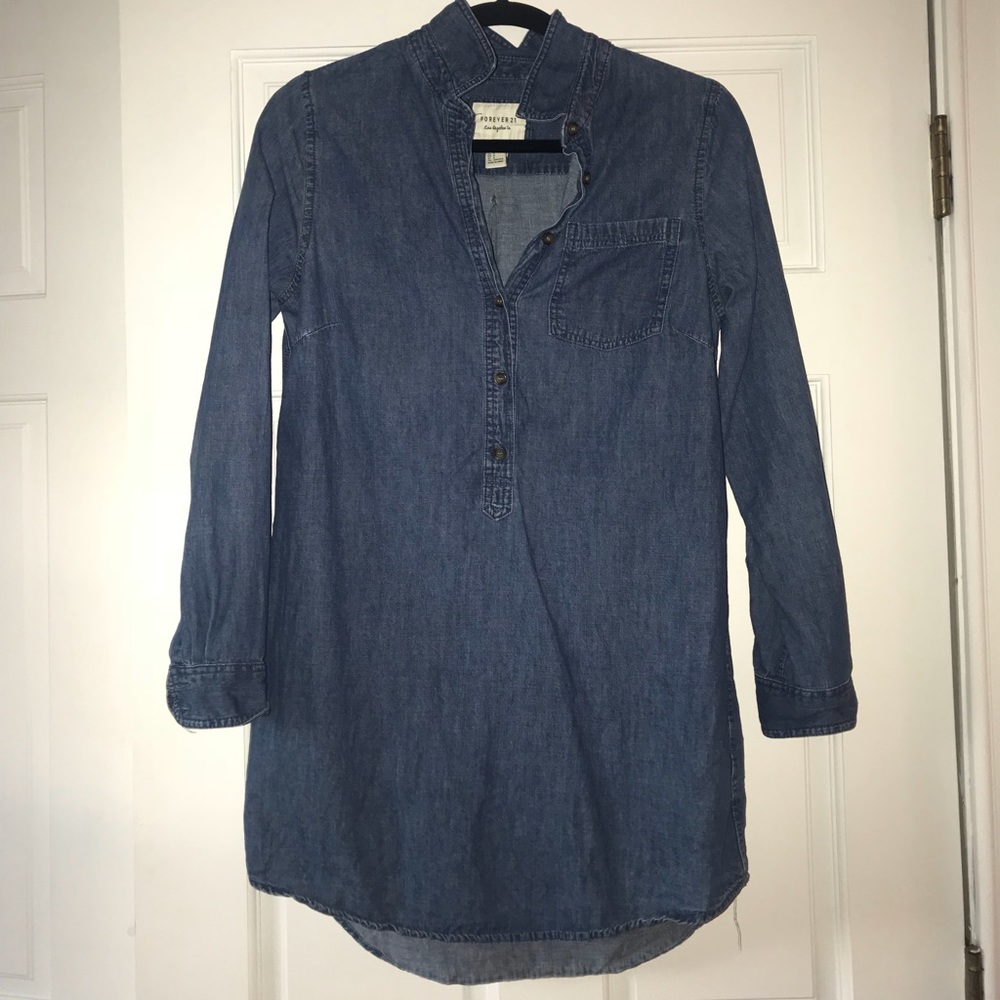 Denim dress